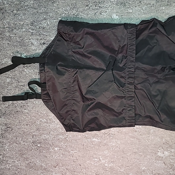 Made in USA. KOKATAT Black Nylon Waterproof Paddling Boat Crew Bib Overalls Med. - Picture 12 of 15